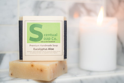 Natural Soap: Eucalyptus Aloe